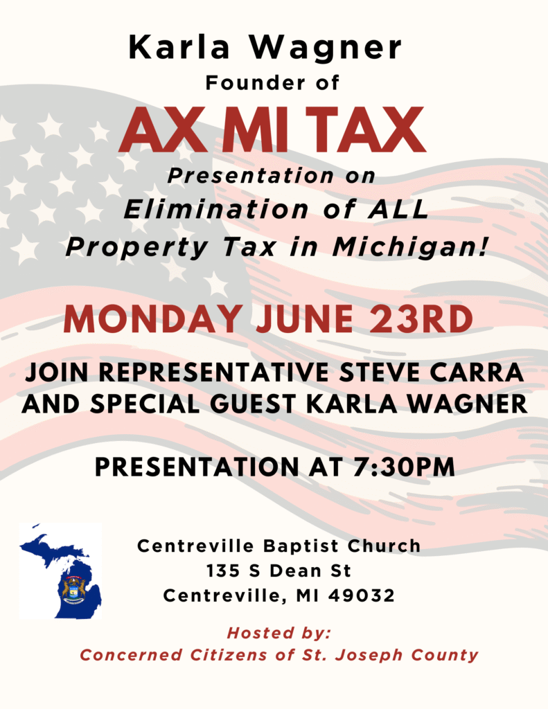 AXMITAX presentation at Centreville Baptist Church June 23, 2025