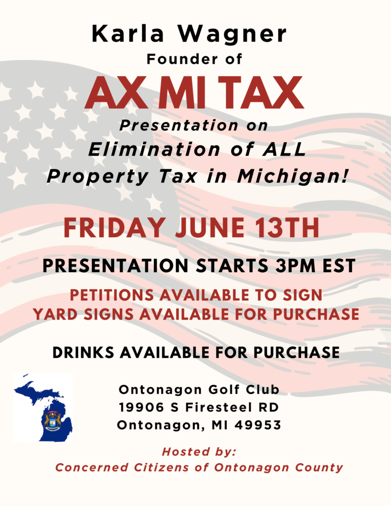 AXMITAX Presentation at Ontonagon Golf Club in Ontonagon, MI