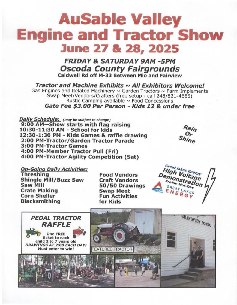 AXMITAX petitions at truck show at Oscoda Fair