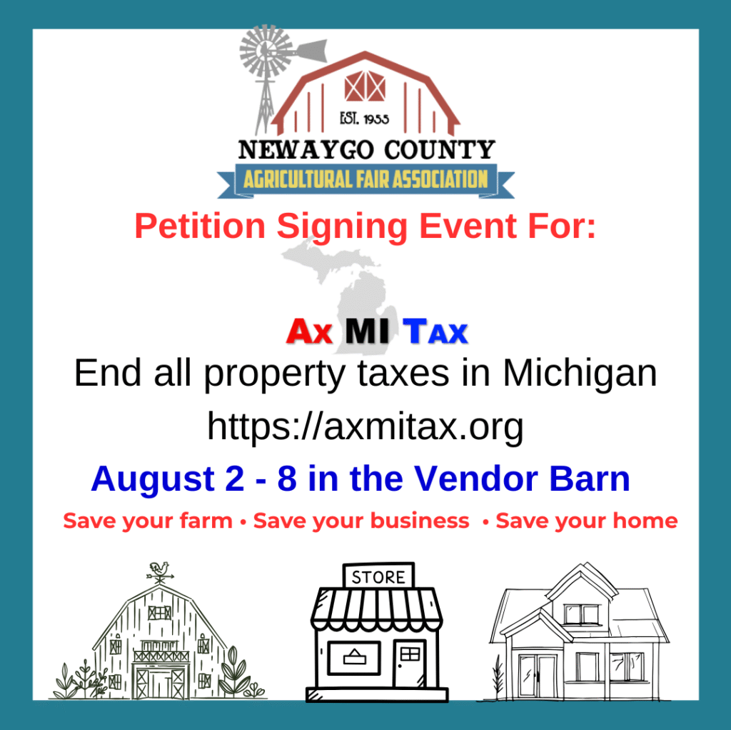 Newaygo County Fair AXMITAX flyer